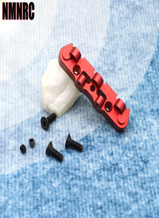 NMNRC 6061 Alum Front Bumper Loop Hanger Mount for Arrma 1/8 Kraton Outcast Typhon Talion 6S Upgrades Part Red - Image 2